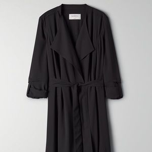 Aritzia Babaton Flowy Trench Coat